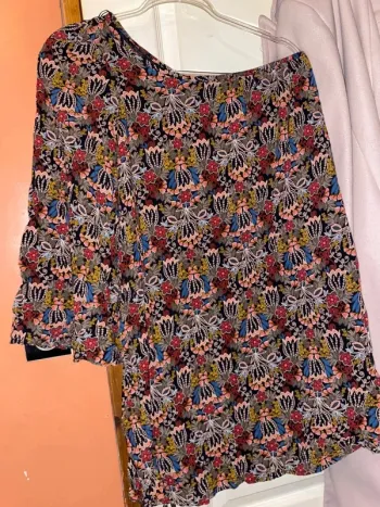 Robe uni manche zara