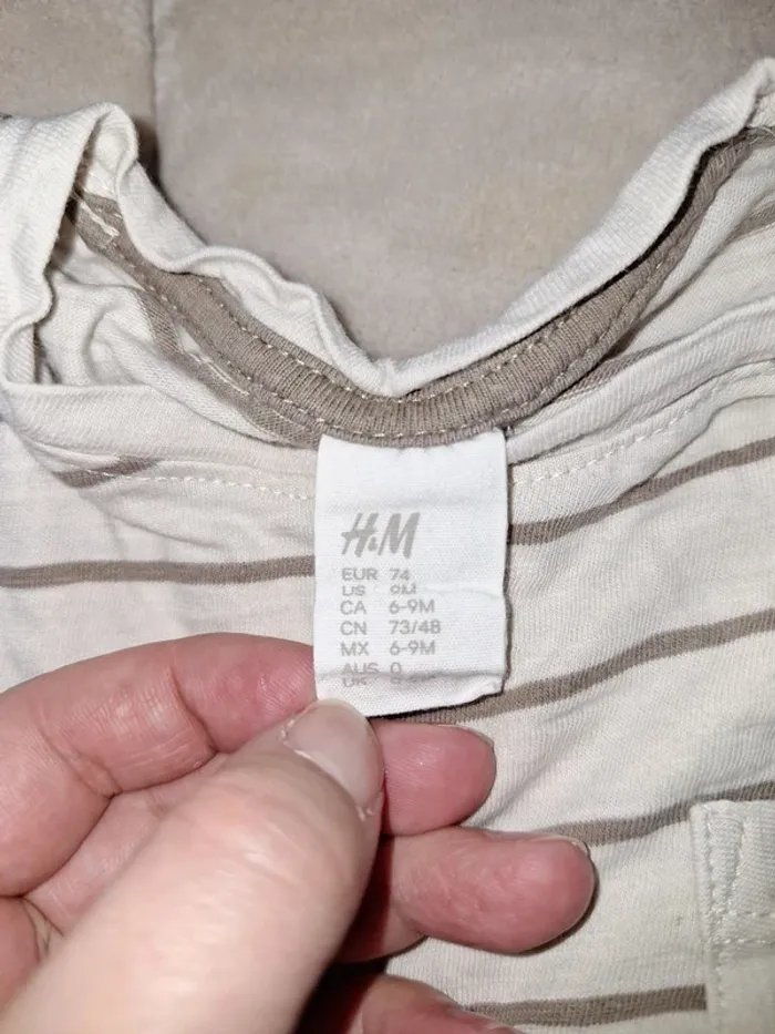 Lot de 3 t-shirts manche longue - photo numéro 3