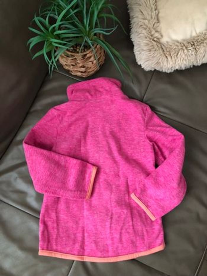 Veste  gilet polaire fushia fille Tissaia - photo numéro 6