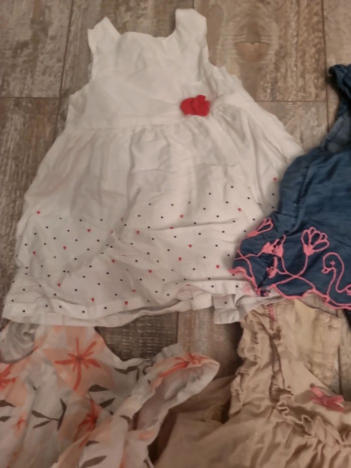 Lot 4 robes été +4 bodys été #orianablfille3mois - photo numéro 6
