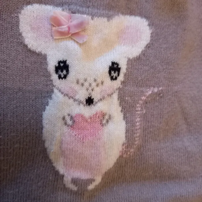 Robe avec petite souris et noeud - photo numéro 4