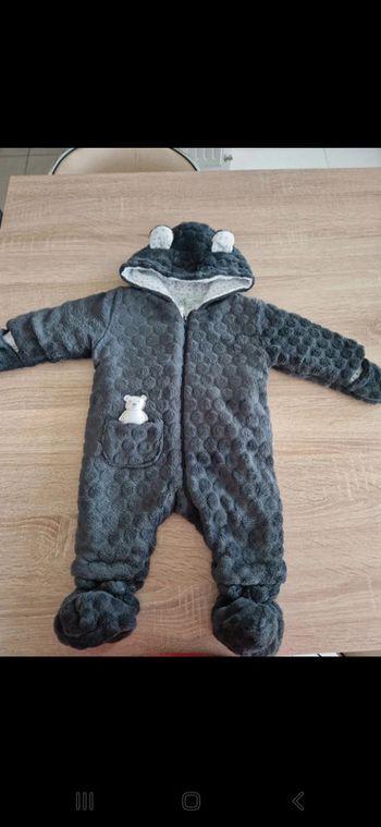 Combi pilote 3 mois grise