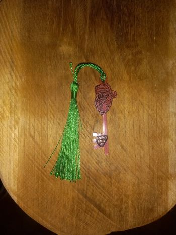 Clé magique du père noel résine epoxy