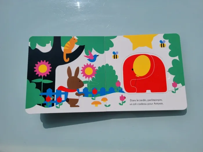 Livre puzzle Casterman 🐘 J'ai un cadeau pour toi! 🐘 - photo numéro 4
