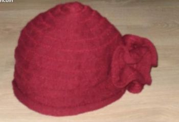 Bonnet rétro Willy's Paris bordeaux