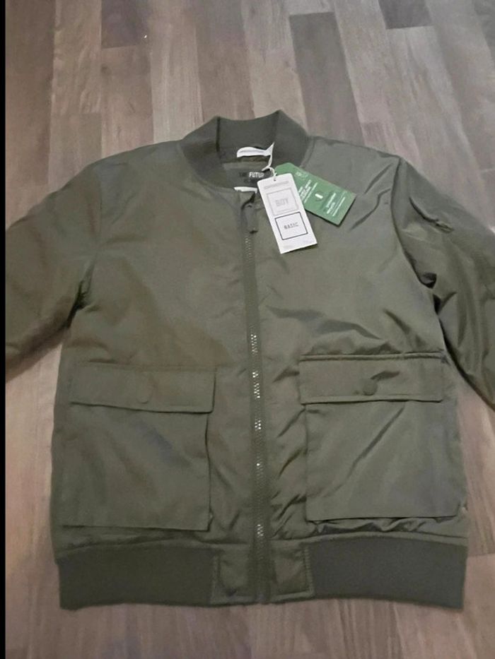 Manteau bomber doudoune taille 10 ans - photo numéro 2