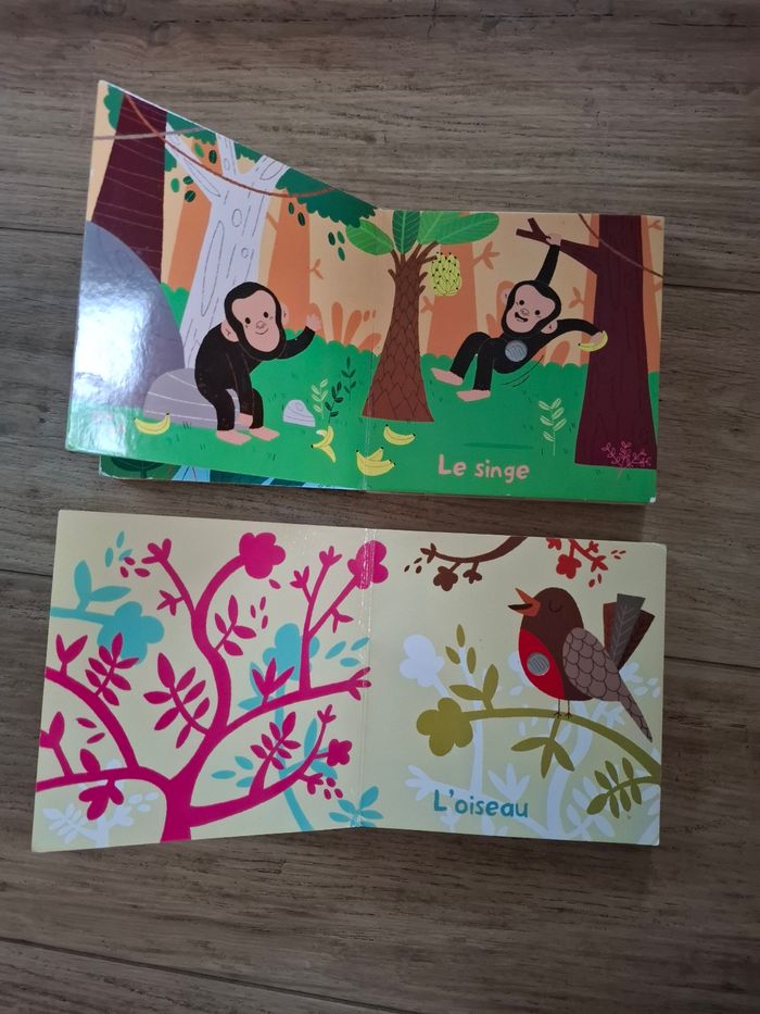 Lot de 2 livres imagiers sonores en bon état - photo numéro 5