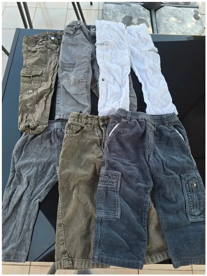 Lot 32 vêtements garçon 24 mois - 2 ans - photo numéro 3