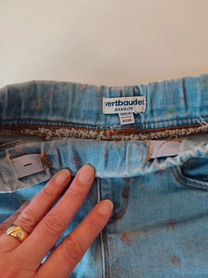Short en jean Vertbaudet 8 ans - photo numéro 2