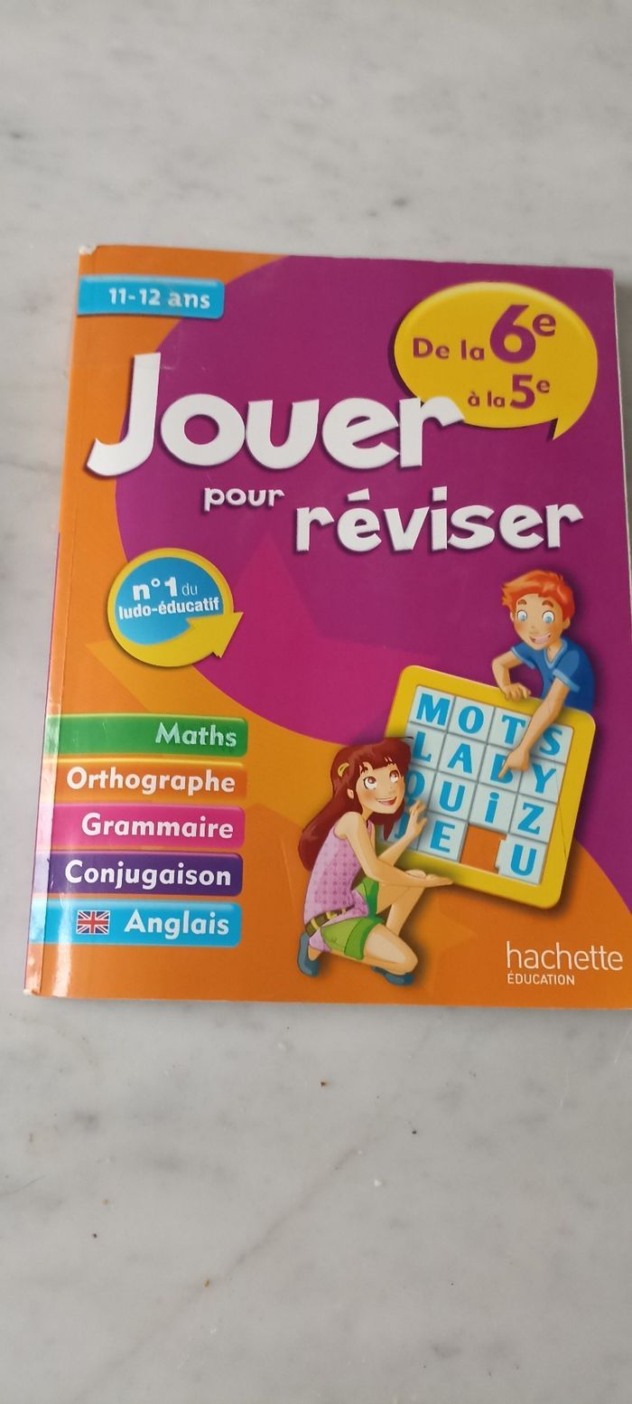 Jouer pour réviser de la 6e à la 5e
