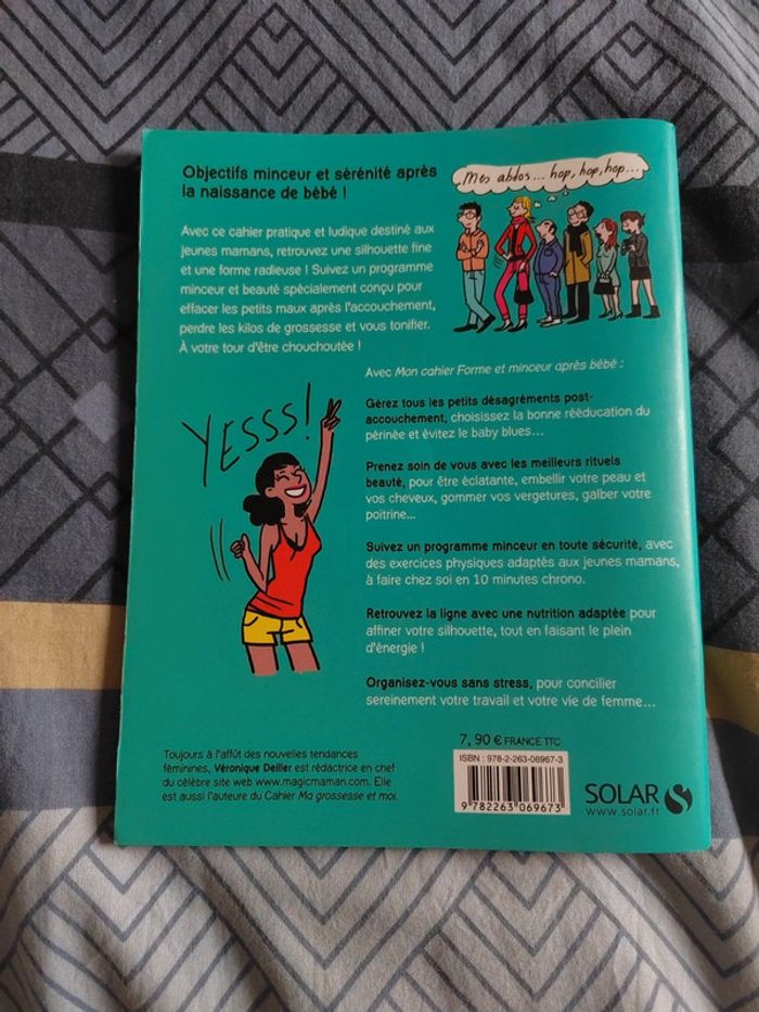 Mon cahier forme et minceur après bébé - photo numéro 2