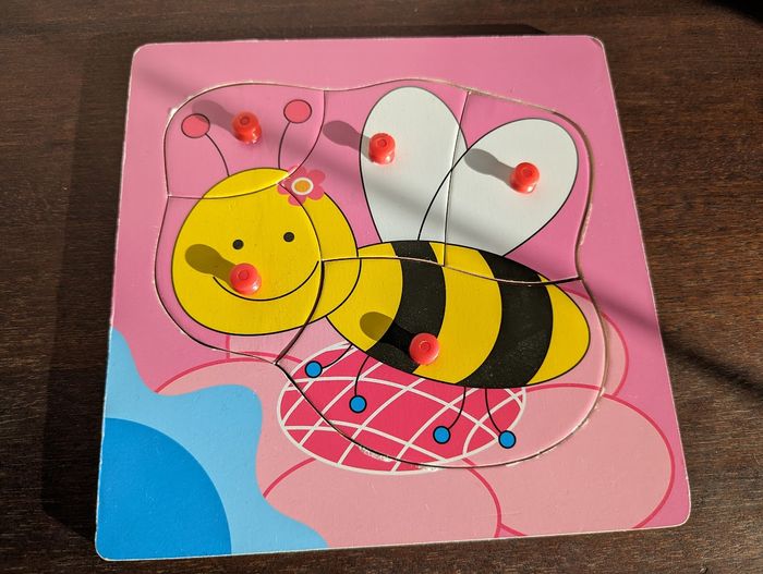 Lot de 2 puzzles bois - photo numéro 3