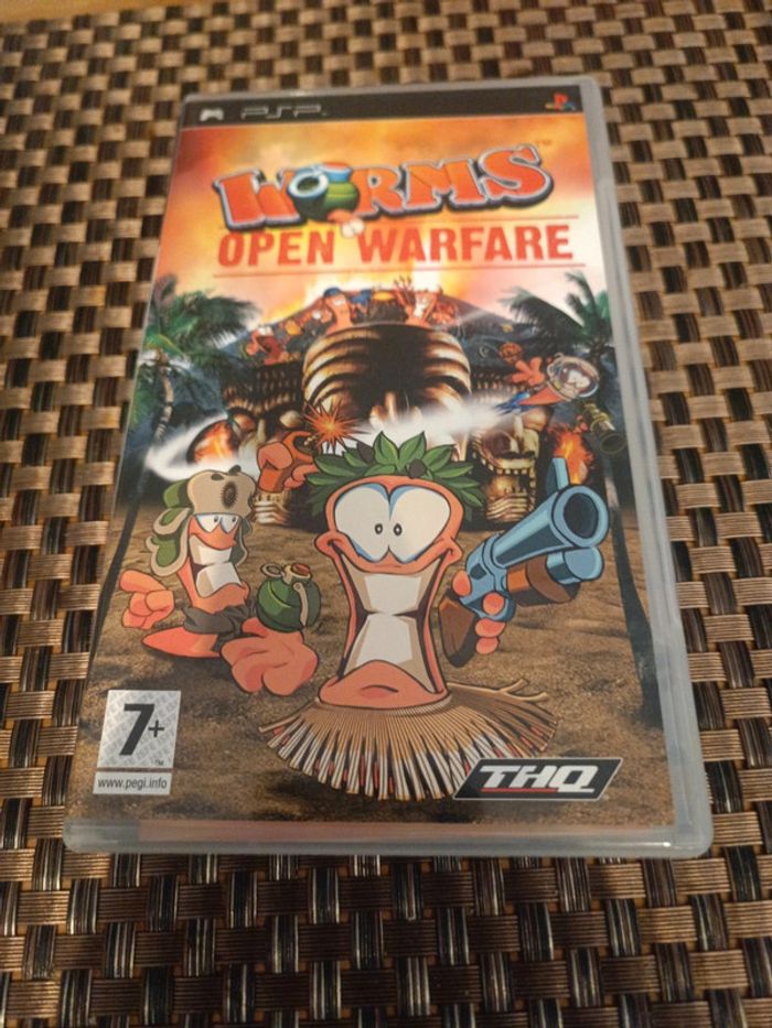 Worms open warfare psp