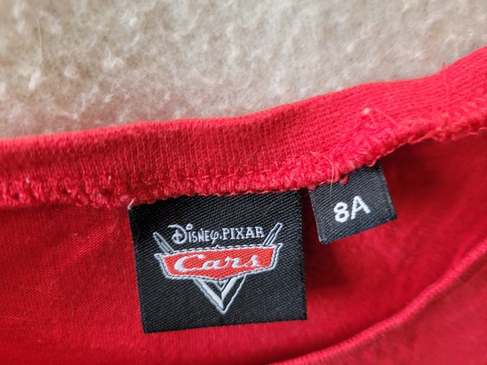 t-shirt disney cars 8 ans - photo numéro 5