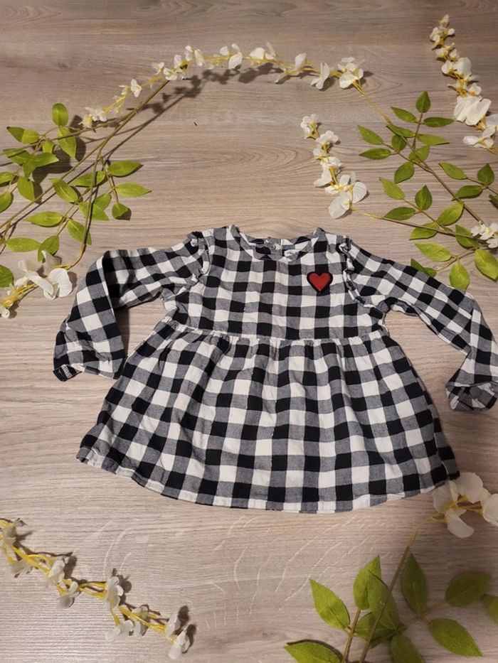 Haut style tunique fille miss liberto 24 mois