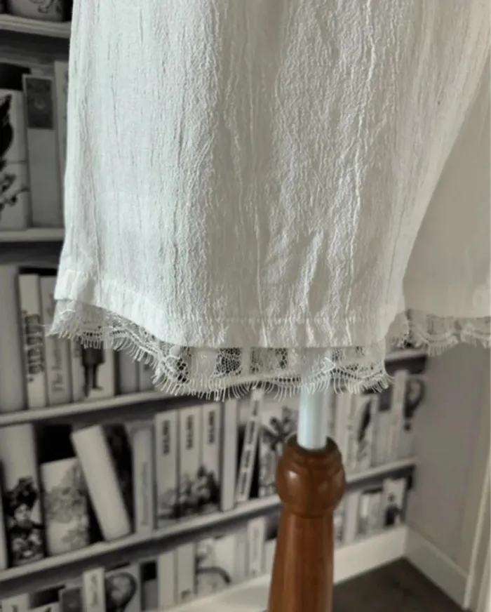Superbe combishort blanche Mango taille S ou 36 - photo numéro 8
