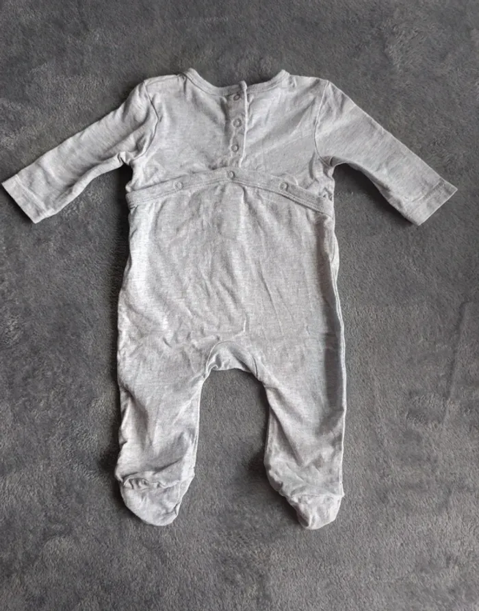 Pyjama coton 1 mois - photo numéro 3