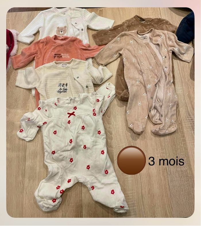 Lot vêtements bébé fille 3 mois - photo numéro 4