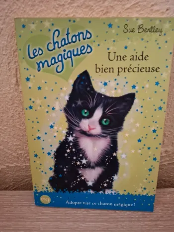 Livre les chatons magiques une aide bien précieuse