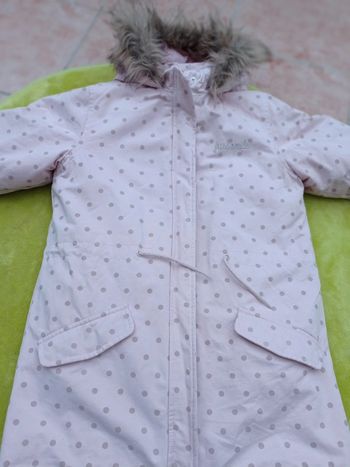 Manteau 3 en 1 rose pâle taille 14 ans Vert Baudet