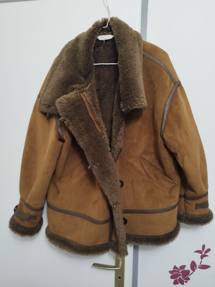 Blouson d'hiver femme Camaïeu fourrure à l'intérieur taille xl - photo numéro 2
