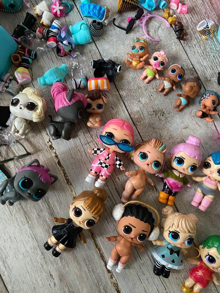 🎉 Gros lot poupées L.O.L Surprise – 15 poupées + bébés + animaux + accessoires - photo numéro 4