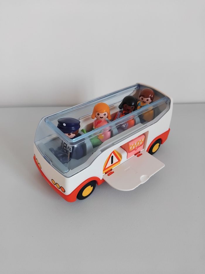 PLAYMOBIL 123 Bus de Voyage Junior Complet 6773 🚌 - photo numéro 4