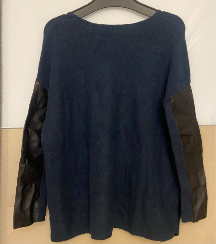 Pull large bleu canard T.2 - photo numéro 3