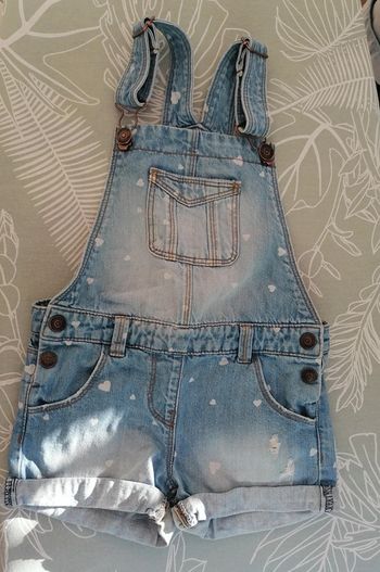 Salopette en jeans 5 ans