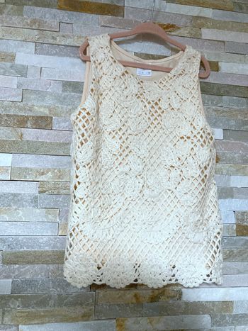 8ans haut zara crochet