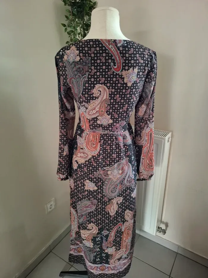 Robe longue bohème Camaïeu T40 - photo numéro 4