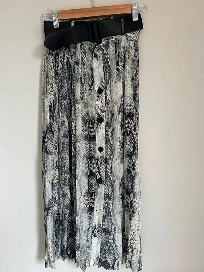 Jupe longue python