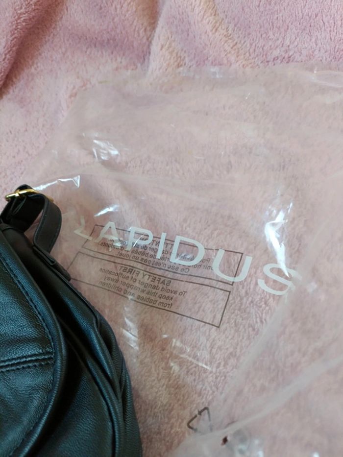 Sac à main noir Ted lapidus - photo numéro 4