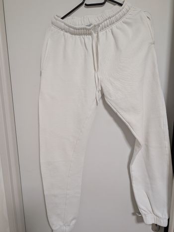 Pantalon jogging blanc Femme ou Adolescente