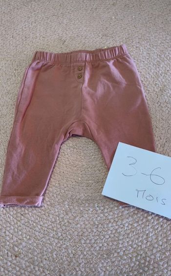 Pantalon vieux rose