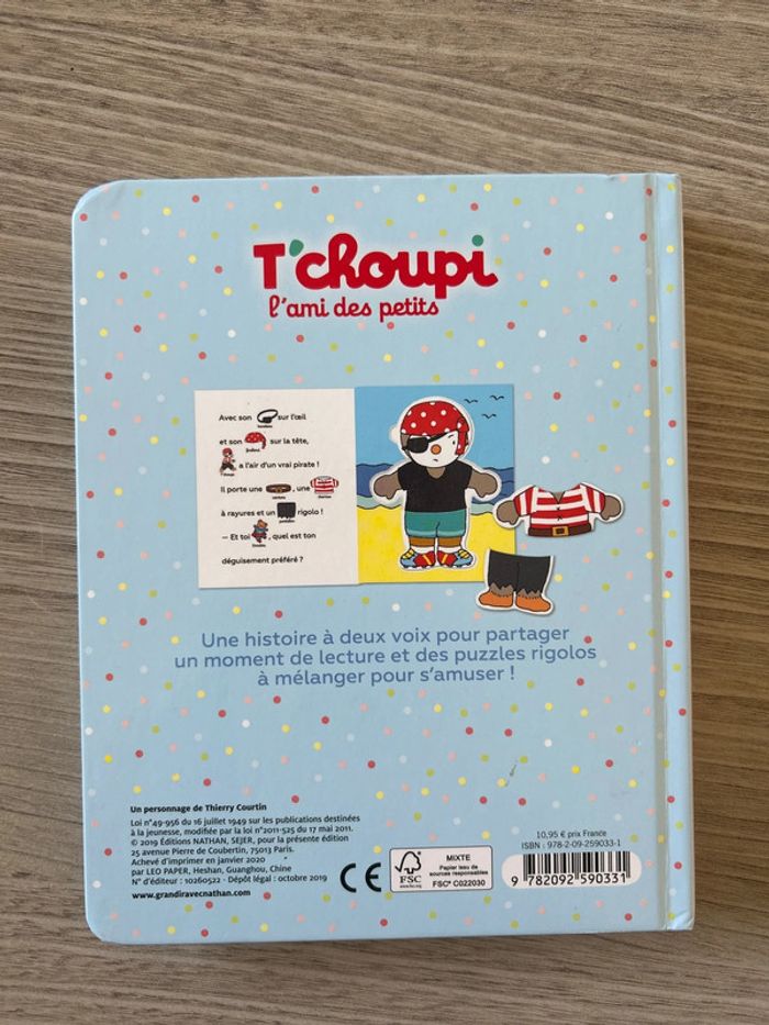Puzzle livre Tchoupi - photo numéro 4
