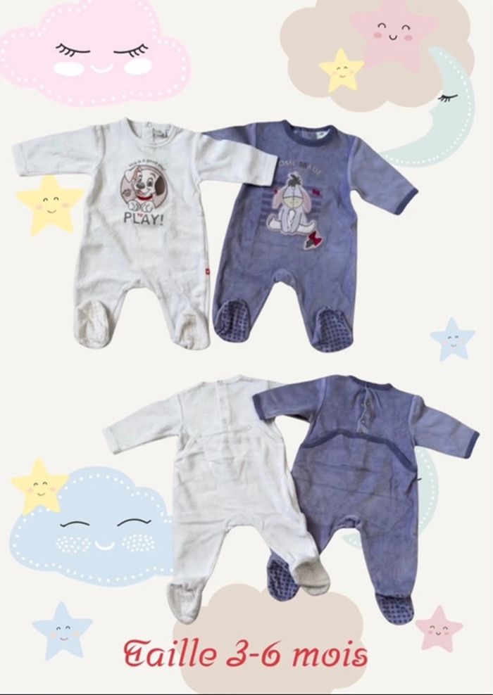 Lot de 11 pyjamas 3 mois - photo numéro 2