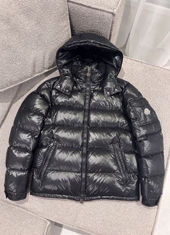 Authentique doudoune matelassée homme MONCLER Maya RARE noire taille 3 ~M