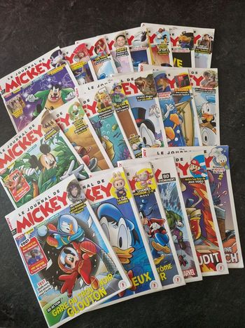 Lot de 22 magazines - Le journal de Mickey - 2025