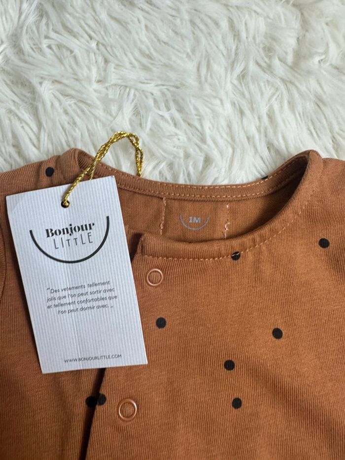 Pyjama léger Bonjour Little taille 1 mois - photo numéro 3