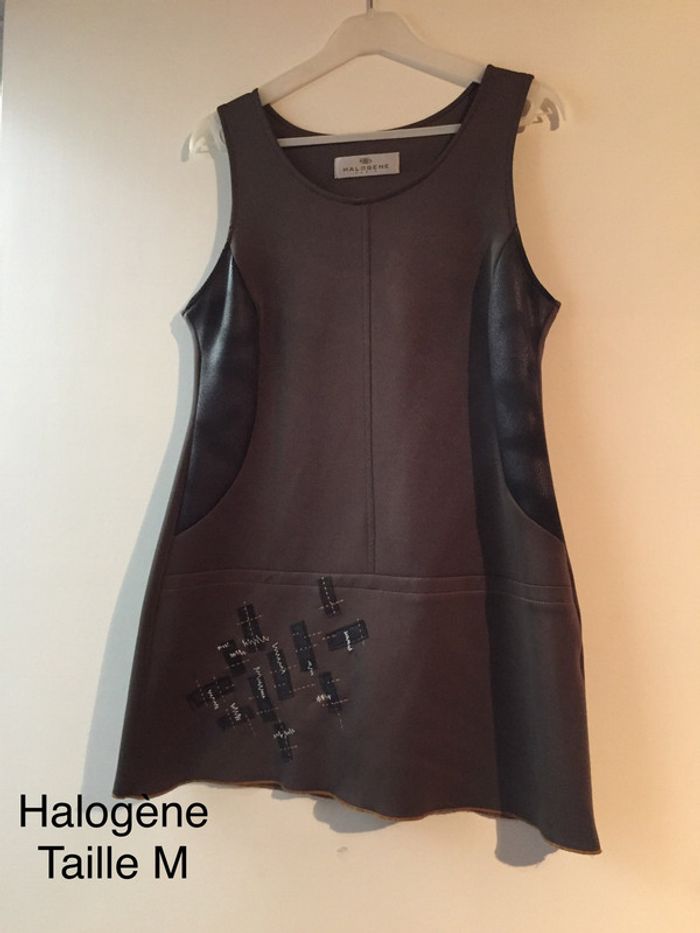 Tunique marron Halogène Taille M