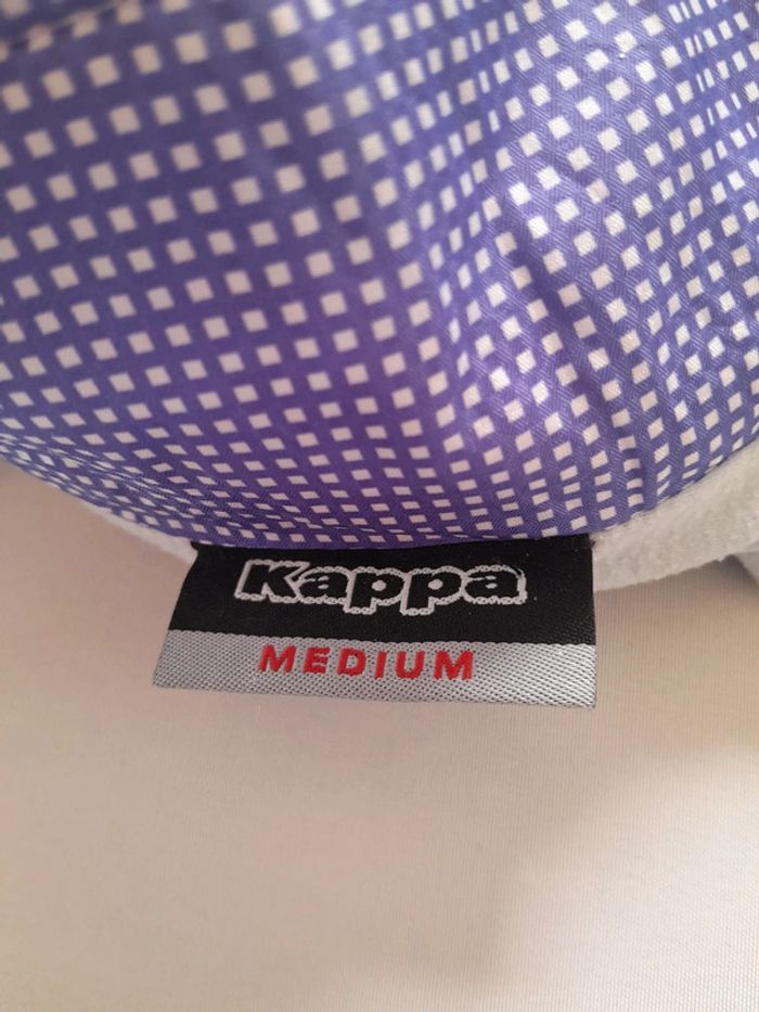 J coupe vent veste zippée petit carreau vichy vintage Kappa modèle aerotec - photo numéro 8