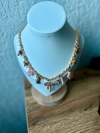 Collier à breloques inox