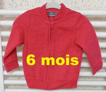 Veste rose Orchestra Taille 6 mois