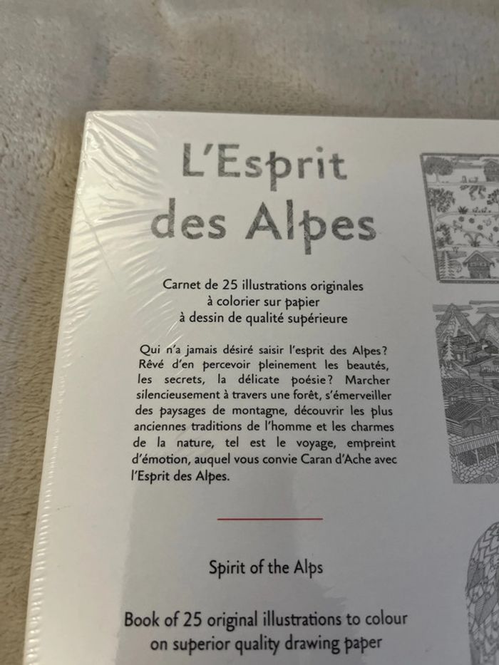 Livre coloriage Carand’ache, Genève, Esprit des Al - photo numéro 3