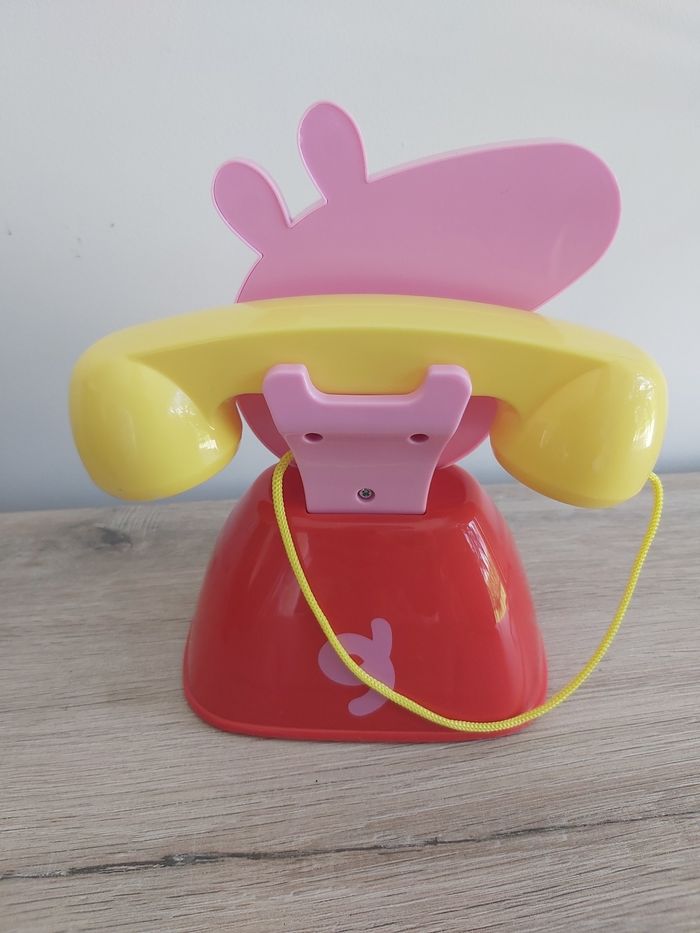 Jouet téléphone peppa pig - photo numéro 2