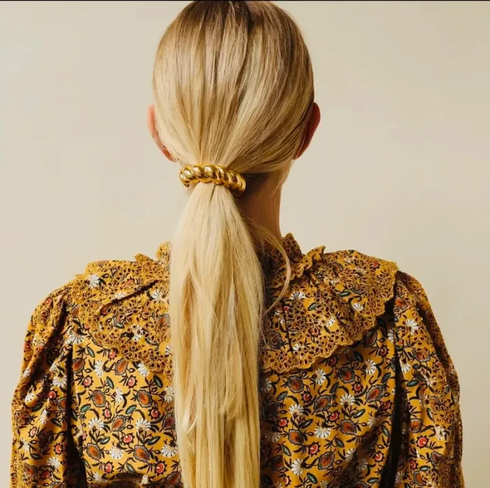 Bijoux chouchou cheveux neuf femme kiss