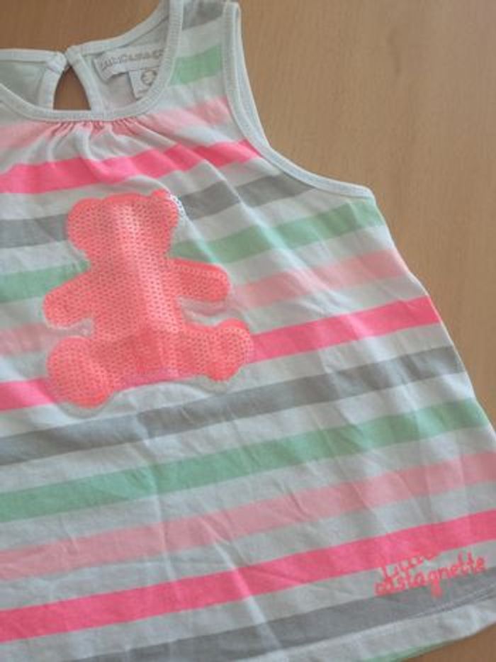 T-shirt Lulu Castagnette 24 mois - photo numéro 3