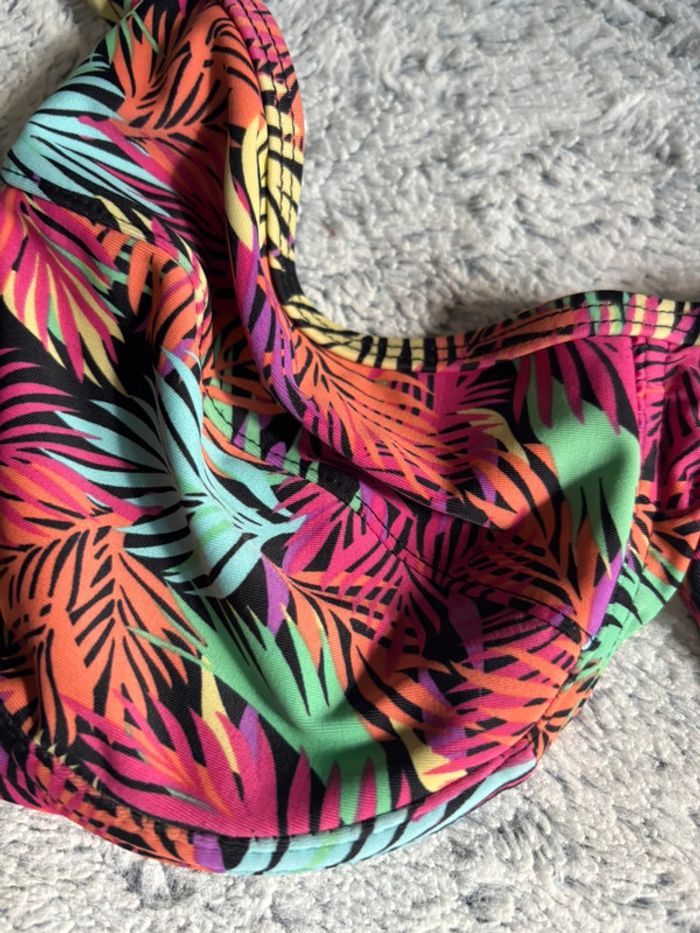 soutien gorge maillot de bain blanche porte taille 100 d - photo numéro 2