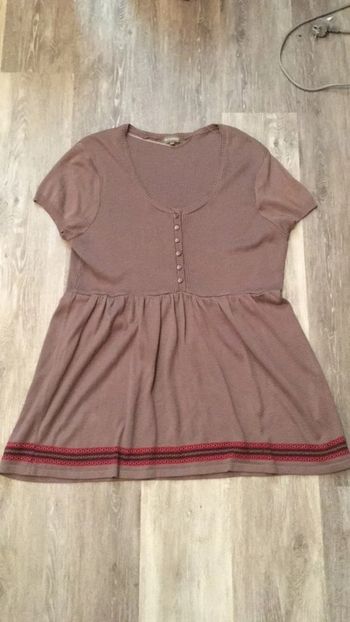 Pull taupe